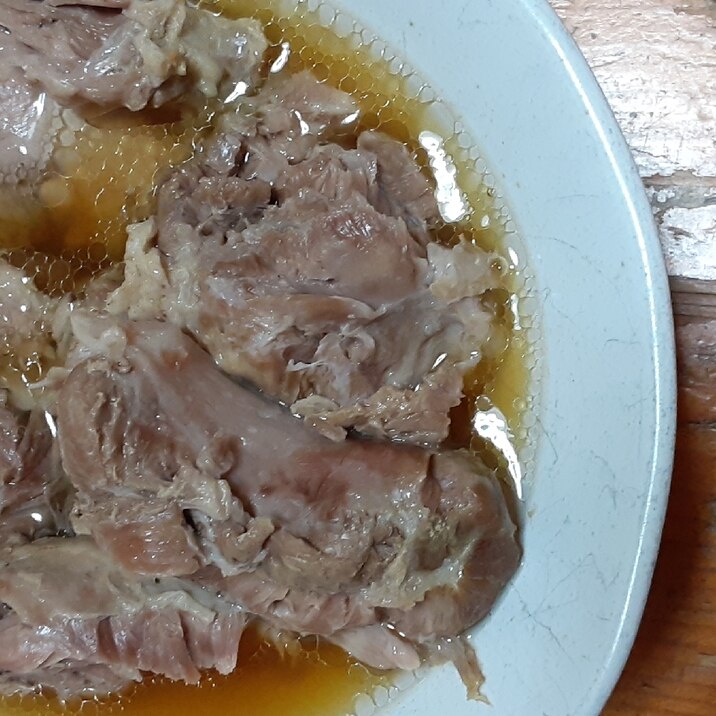 豚もも肉の角煮風